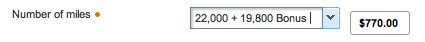 Buying 40k worth of miles US Airways