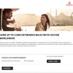 1000 Hilton HHonors Bonus Points